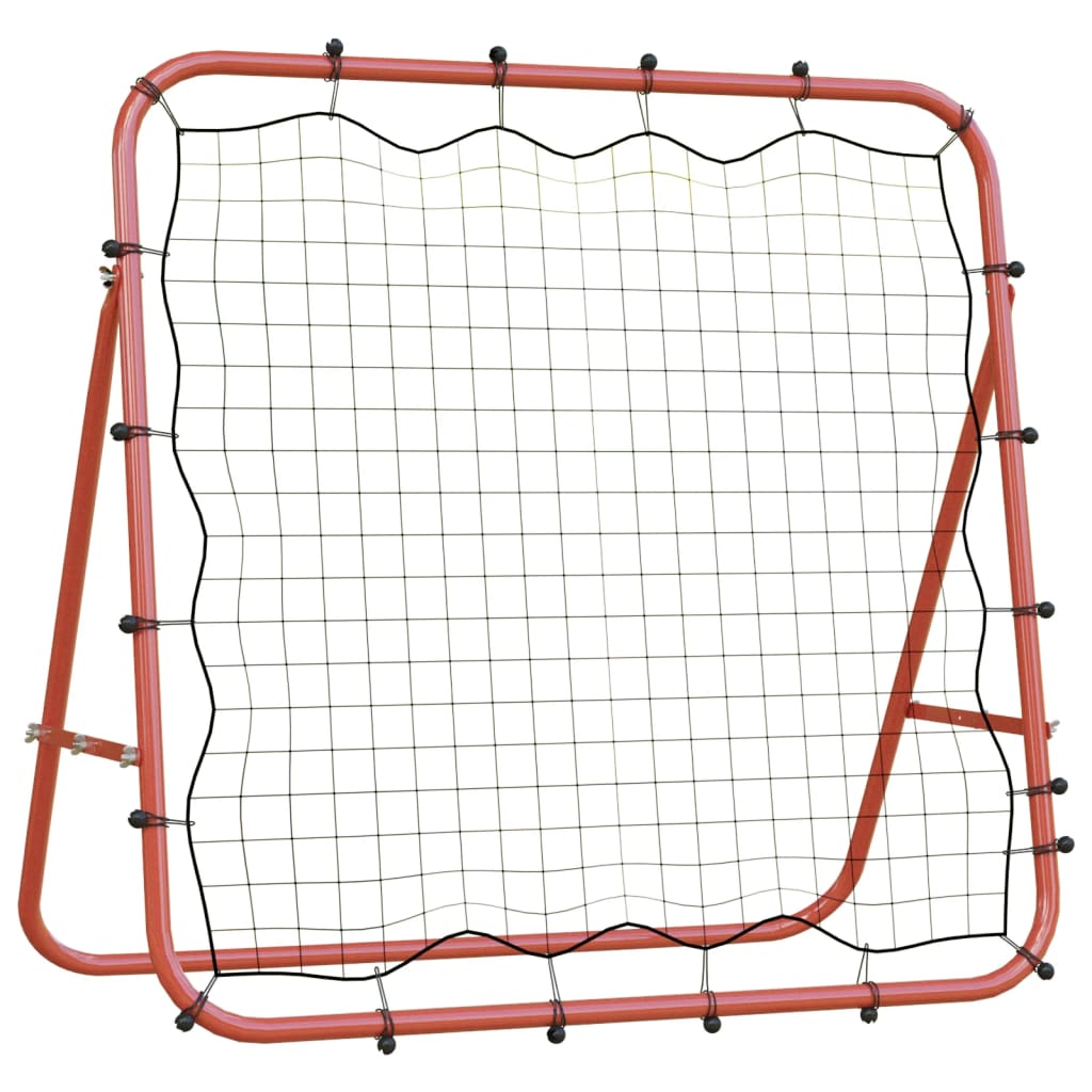 Adjustable soccer training rebounder, 96x80x96 cm, steel/PE