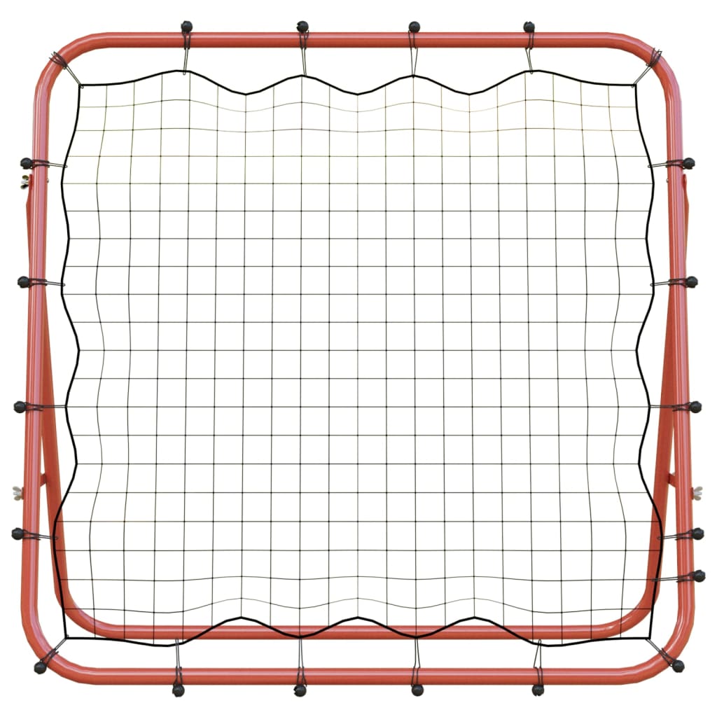 Adjustable soccer training rebounder, 96x80x96 cm, steel/PE