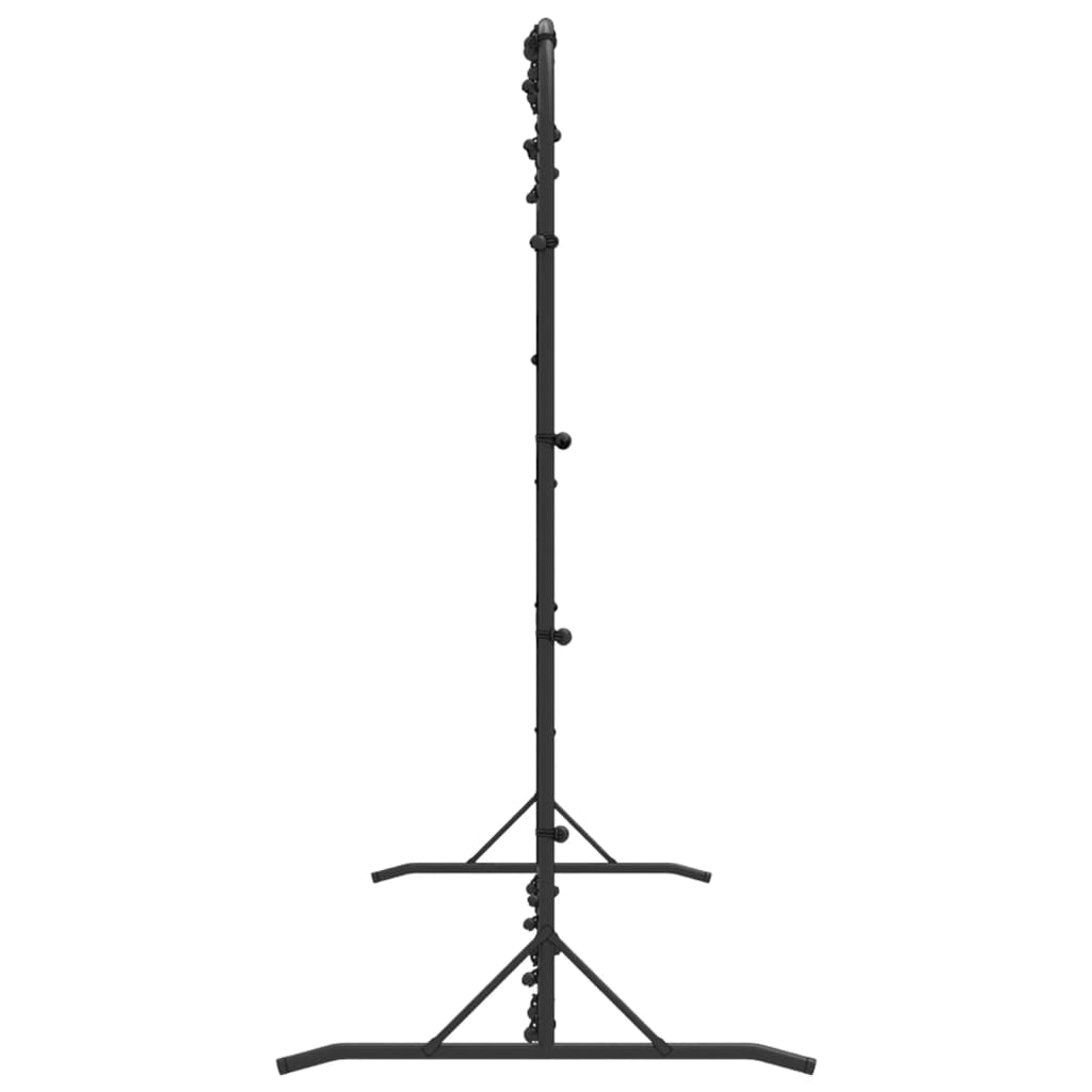 Football ricochet net, black, 366x90x183 cm, HDPE