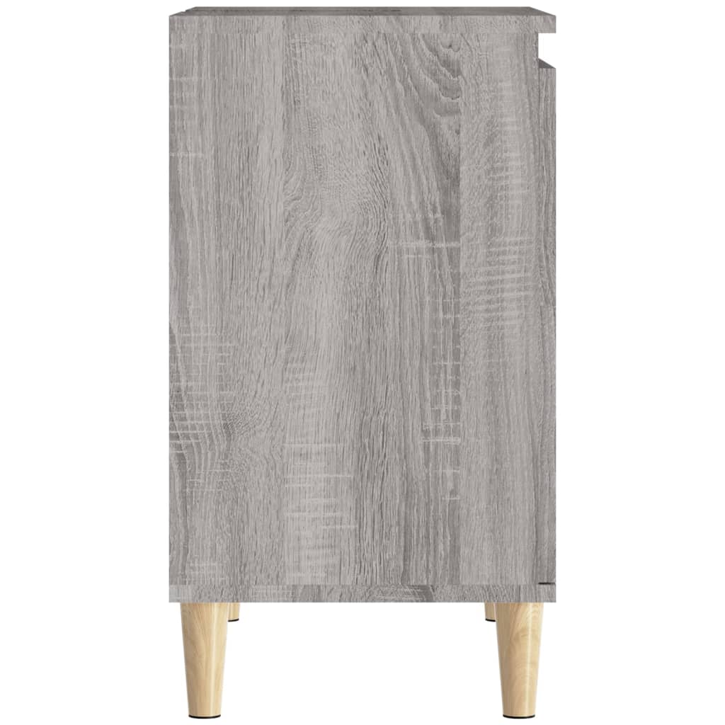Sink cabinet, sonoma grey, 58x33x60 cm, processed wood