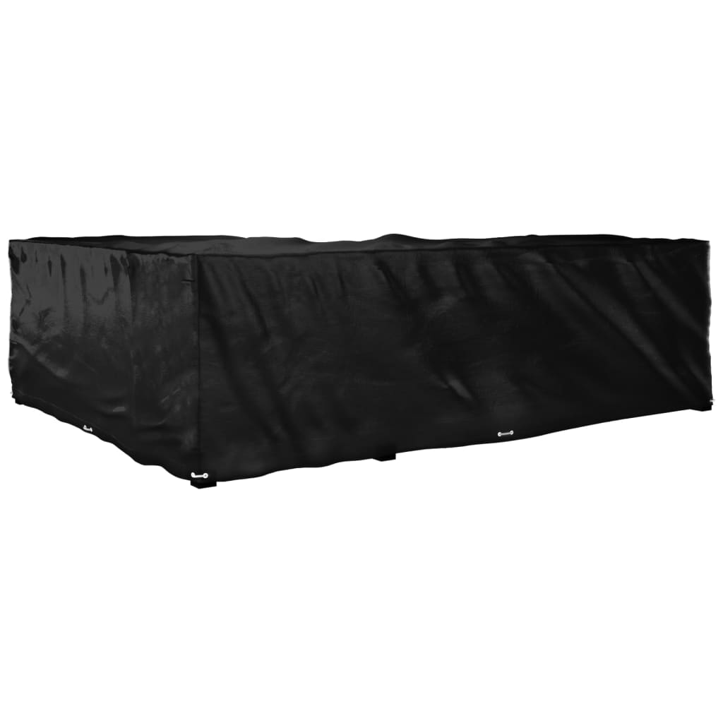 L-shaped garden furniture cover 18 eyelets, 285x220x80 cm