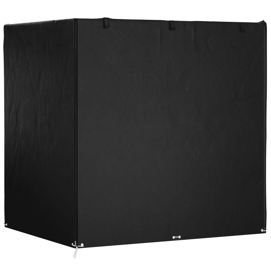Rocking bench cover 12 meshes 220x177x220 cm polyethylene