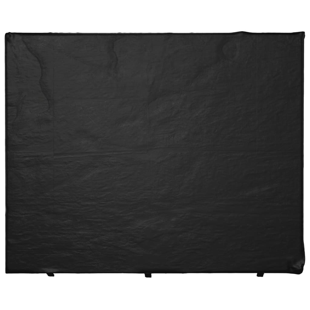 Rocking bench cover 12 meshes 220x177x220 cm polyethylene