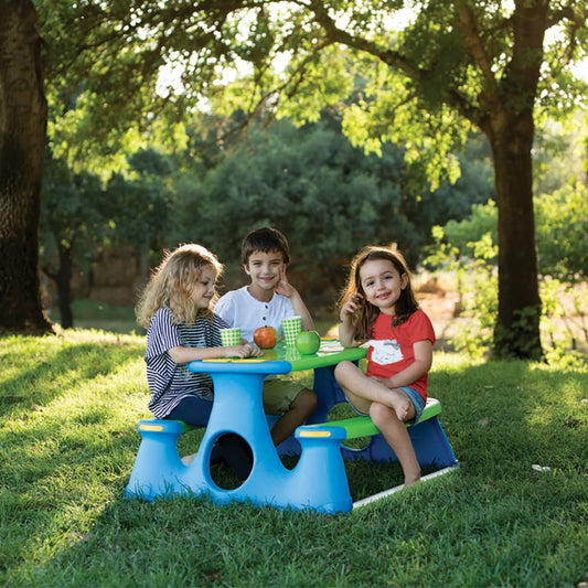 Bancă de picnic pentru copii 89,5x84,5x48 cm polipropilenă