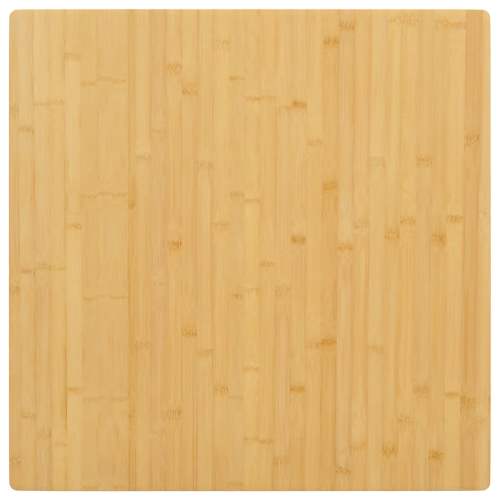 Blat de masă, 70x70x1,5 cm, bambus