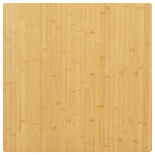 Blat de masă, 70x70x1,5 cm, bambus