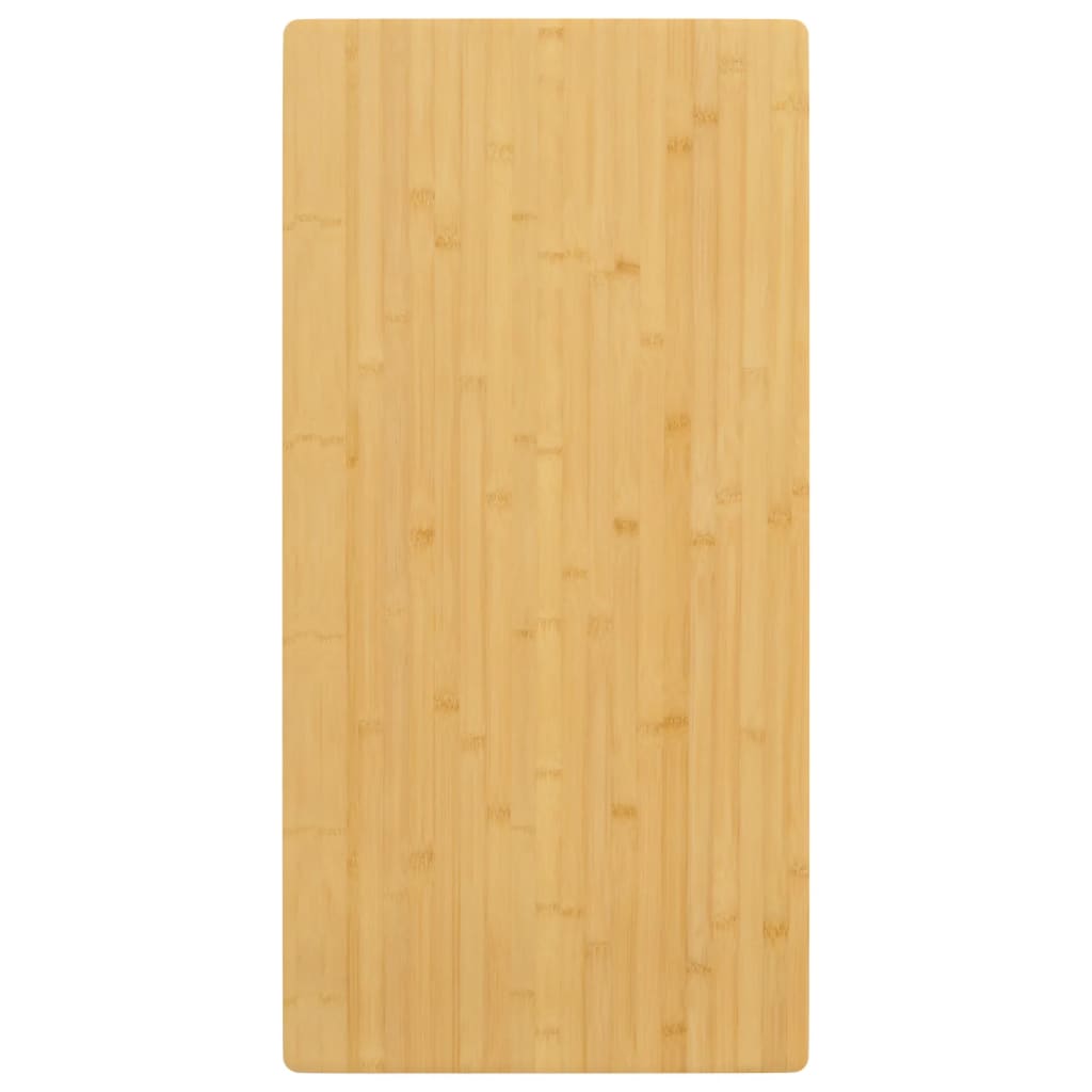 Blat de masă, 50x100x2,5 cm, bambus