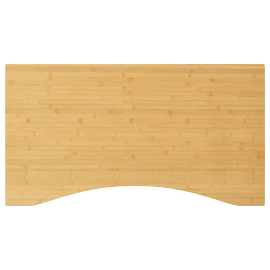 Table top, 110x60x1.5 cm, bamboo