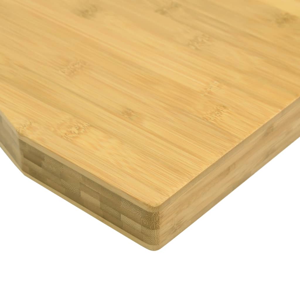 Desk, 100x60x4 cm, bamboo