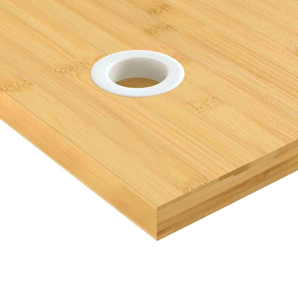Desk top 110x55x2.5 cm bamboo