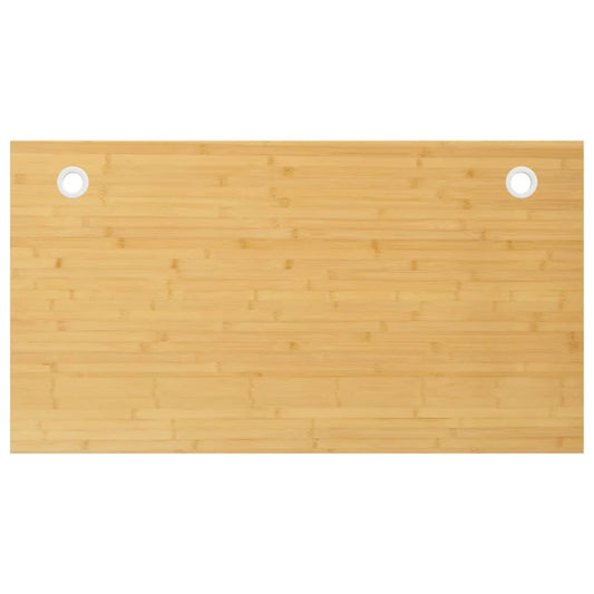 Desk, 110x60x2.5 cm, bamboo