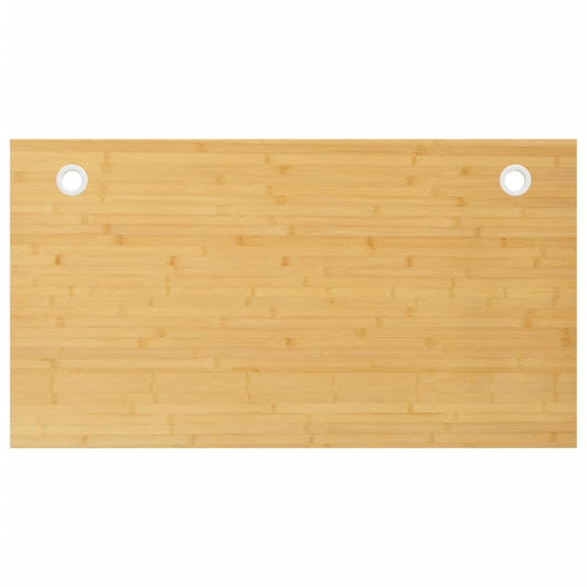 Desk, 100x60x4 cm, bamboo