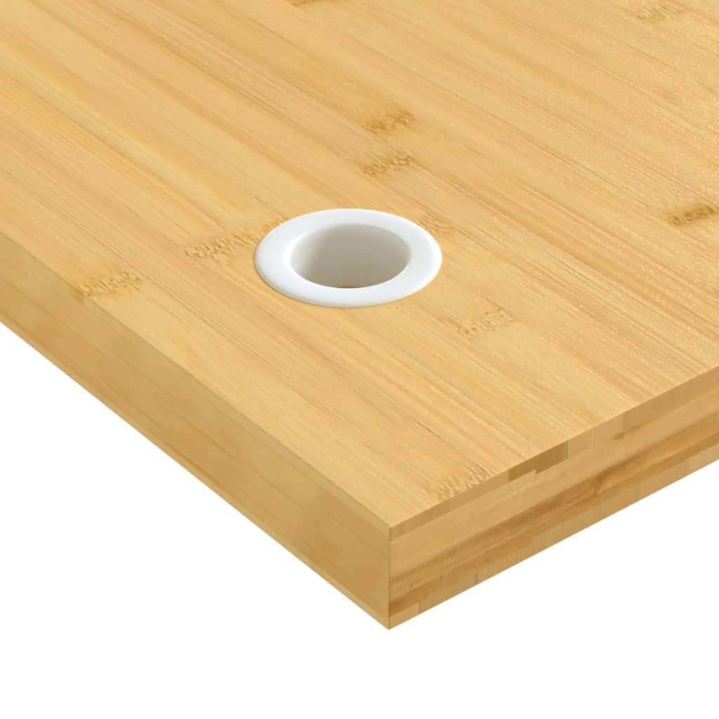Desk, 110x60x4 cm, bamboo