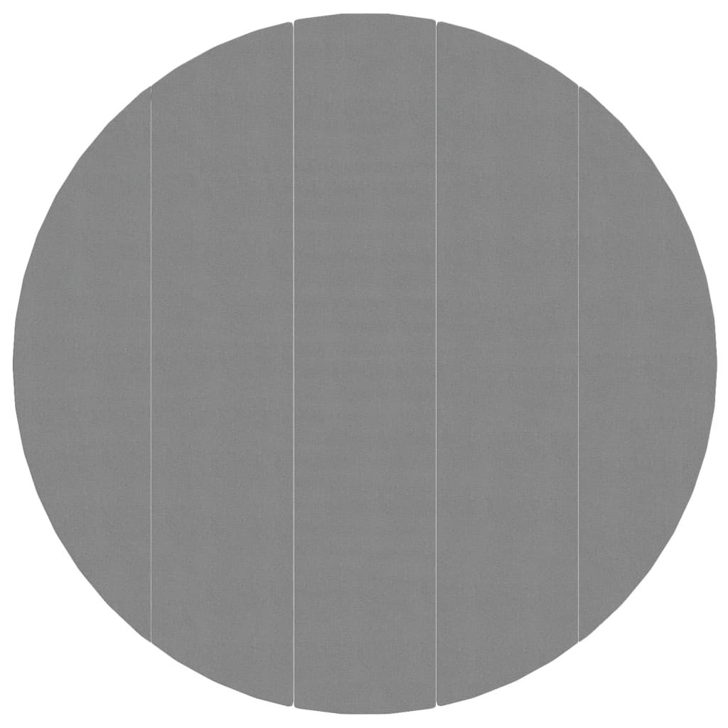 Acoperire geotextil piscină, gri deschis, Ø550 cm, poliester