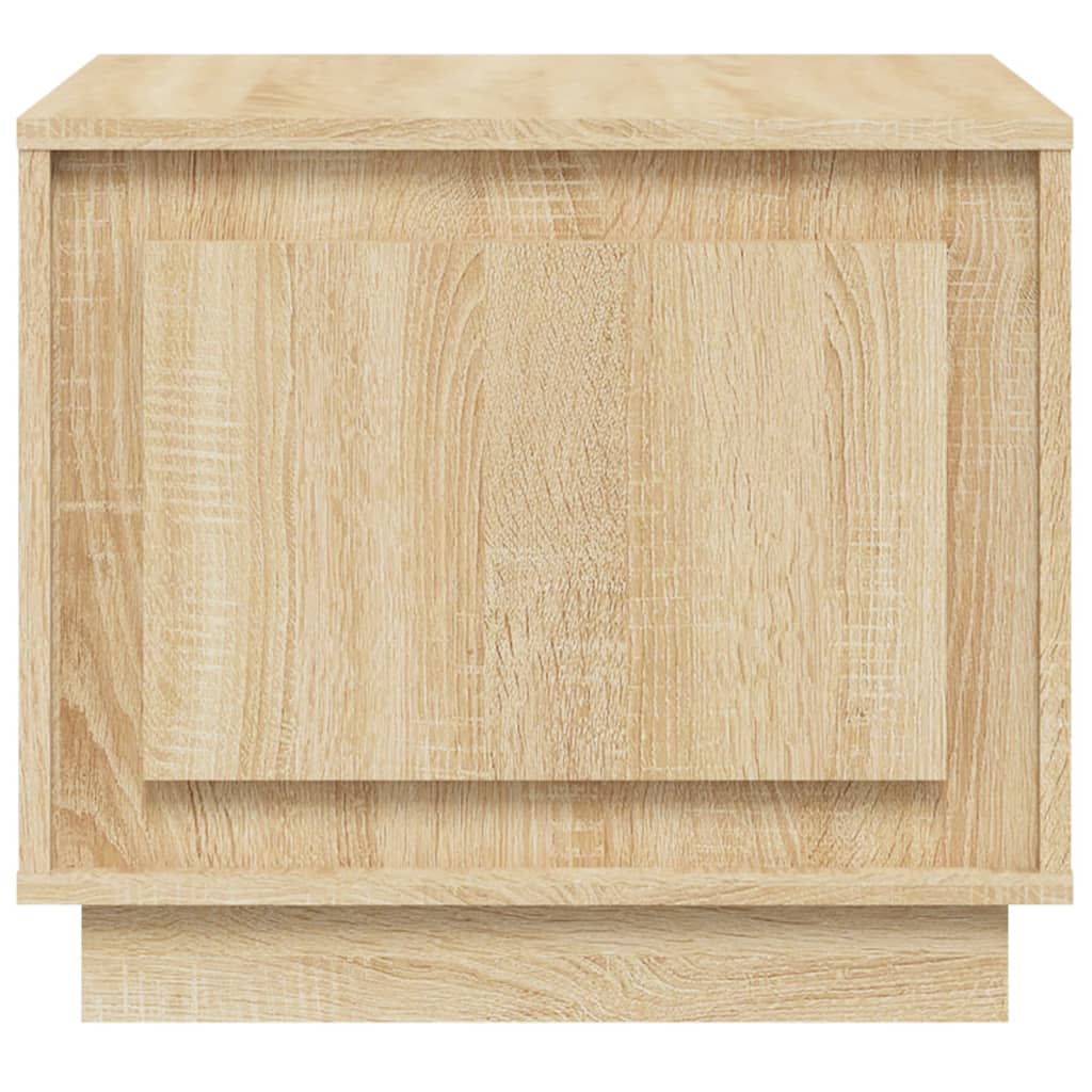 Coffee table, sonoma oak, 51x50x44 cm, processed wood