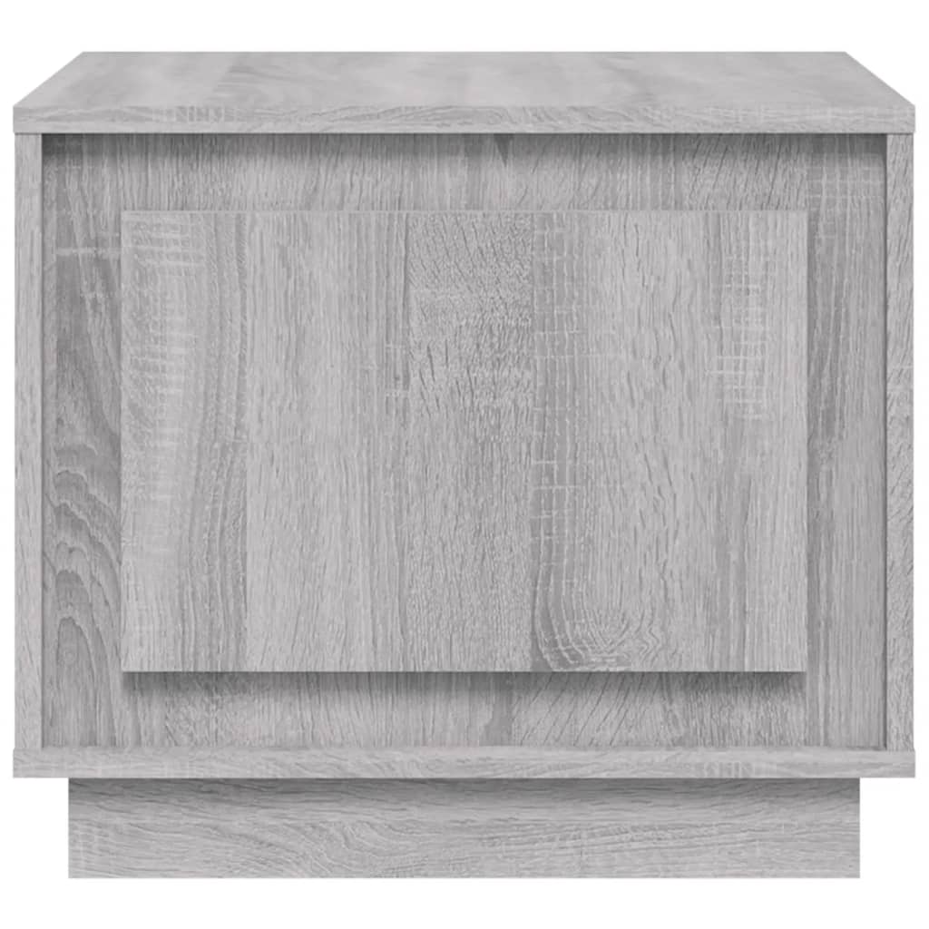 Coffee table, sonoma grey, 51x50x44 cm, processed wood