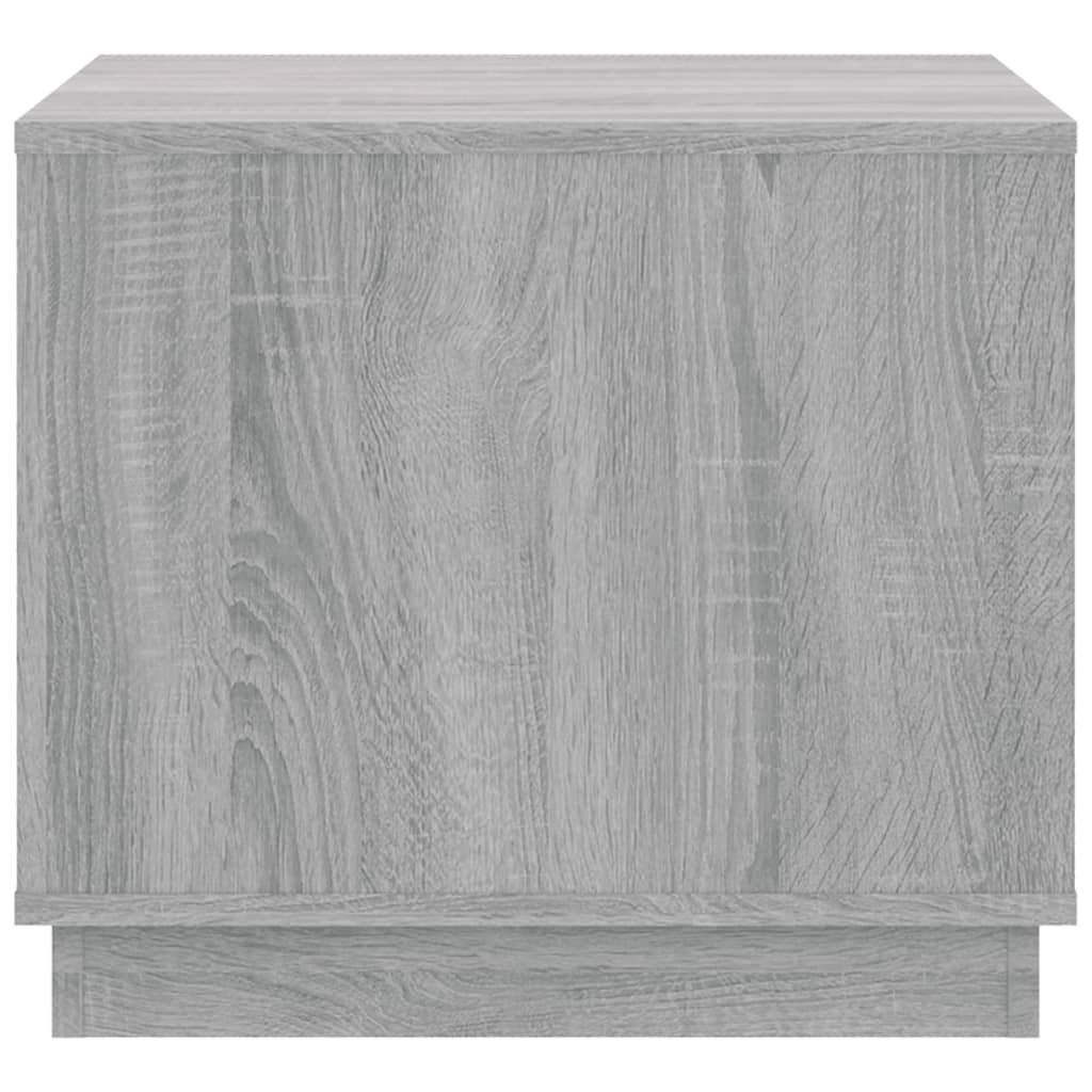 Coffee table, sonoma grey, 51x50x44 cm, processed wood