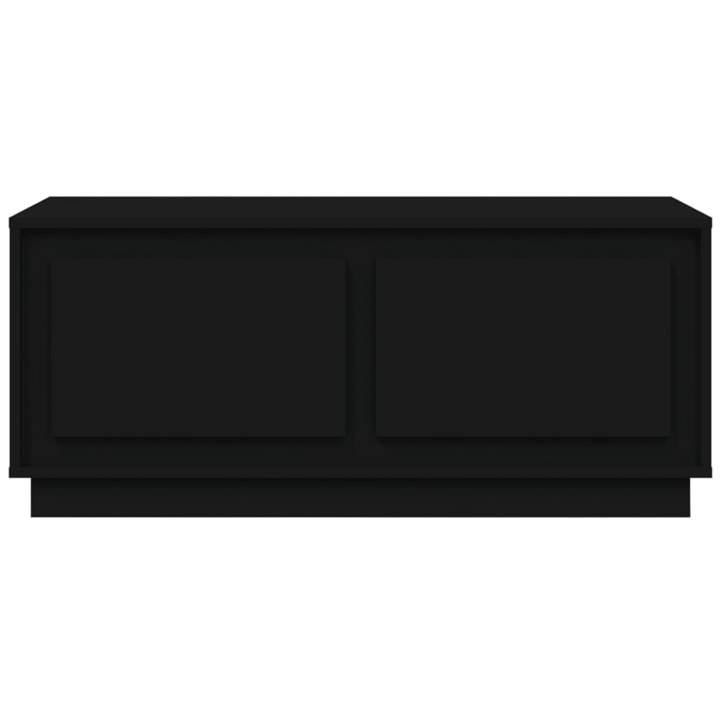Coffee table, black, 102x50x44 cm, processed wood