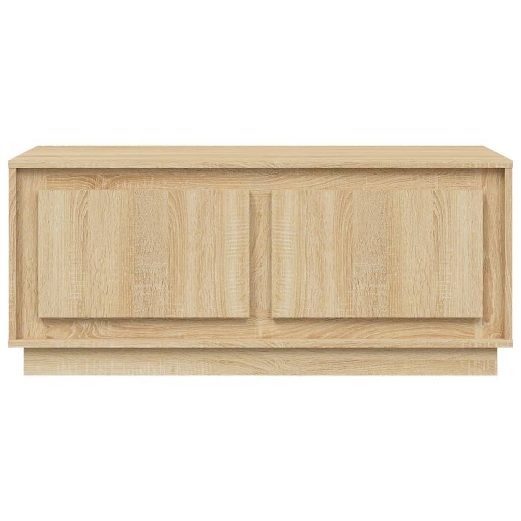 Coffee table, sonoma oak, 102x50x44 cm, processed wood