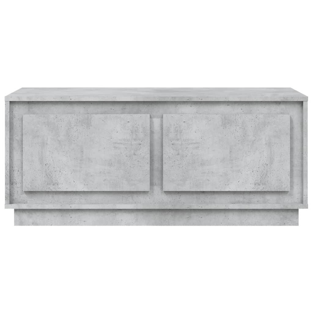 Coffee table, concrete gray, 102x50x44 cm, processed wood