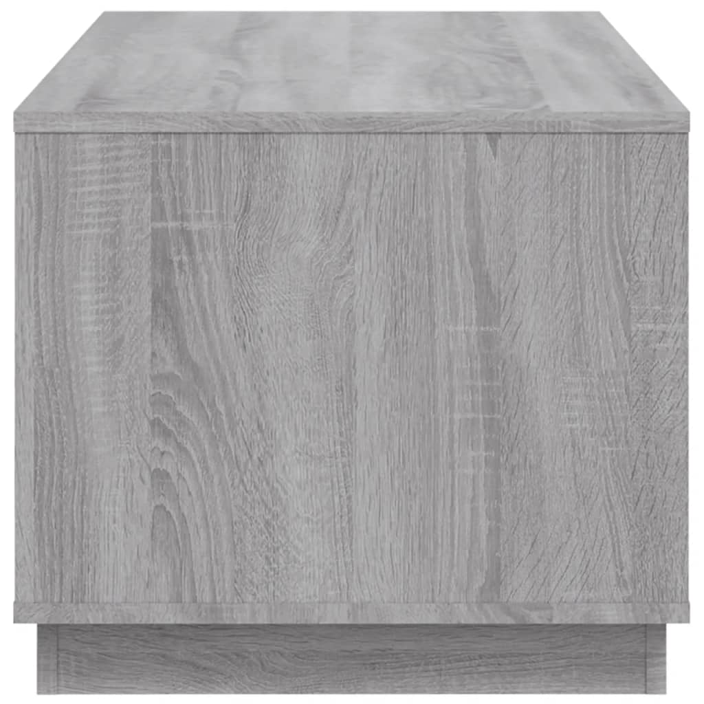 Coffee table, sonoma grey, 102x50x44 cm, processed wood