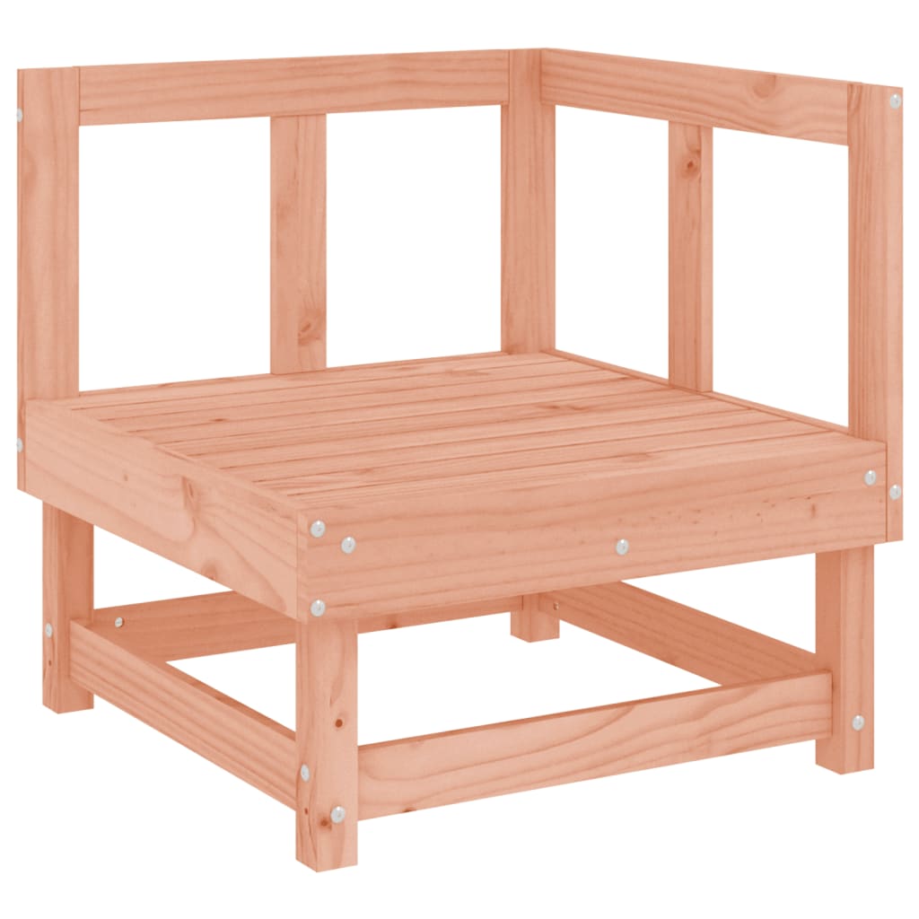 Garden corner sofa, solid douglas wood