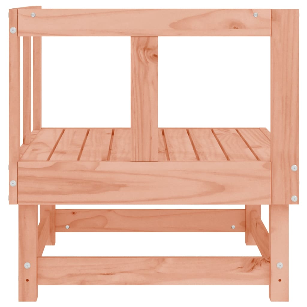 Garden corner sofa, solid douglas wood