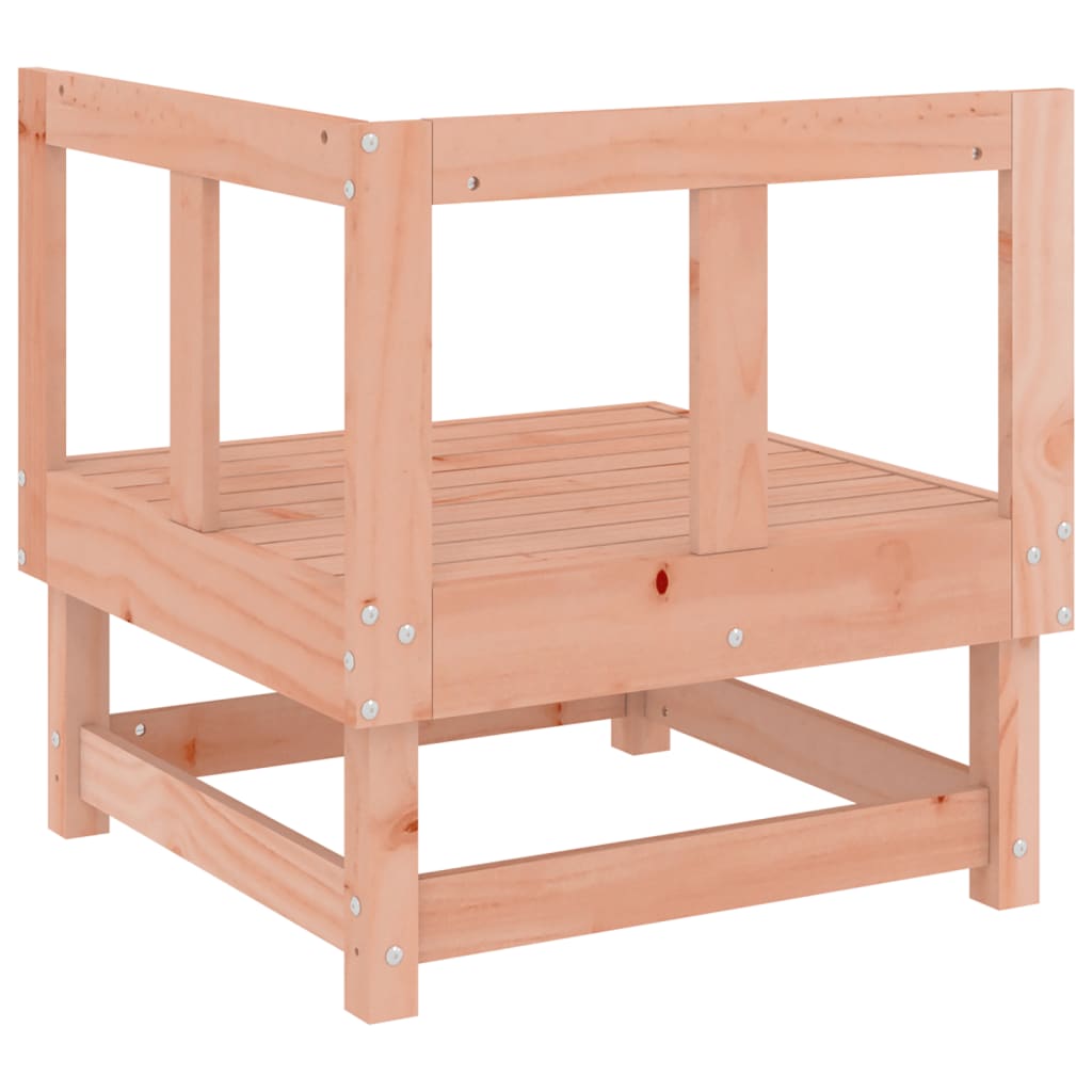 Garden corner sofa, solid douglas wood