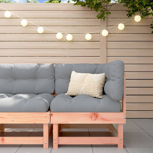 Garden corner sofa, solid douglas wood