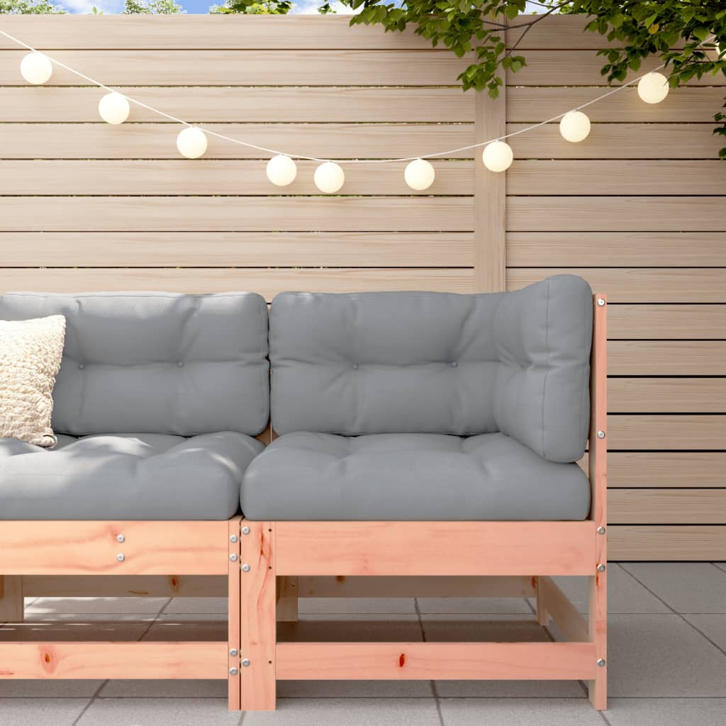 Garden corner sofa, solid douglas wood
