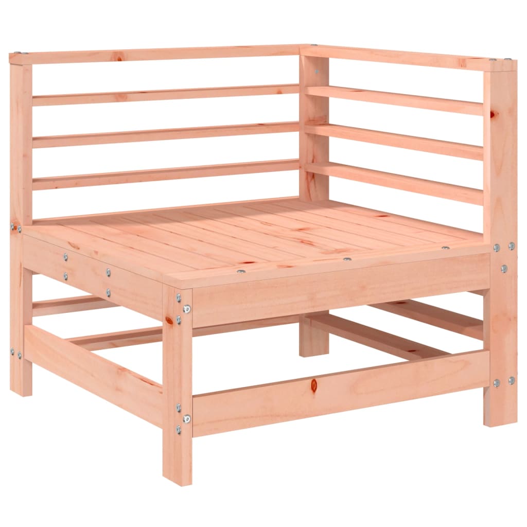 Garden corner sofas, 2 pcs., solid Douglas wood