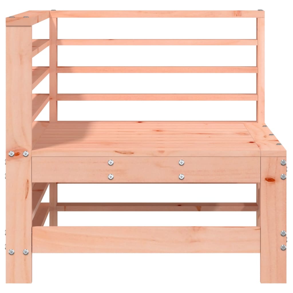 Garden corner sofas, 2 pcs., solid Douglas wood