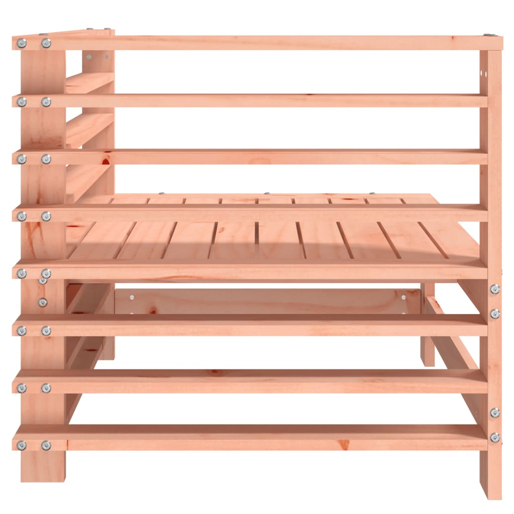 Garden corner sofas, 2 pcs., solid Douglas wood