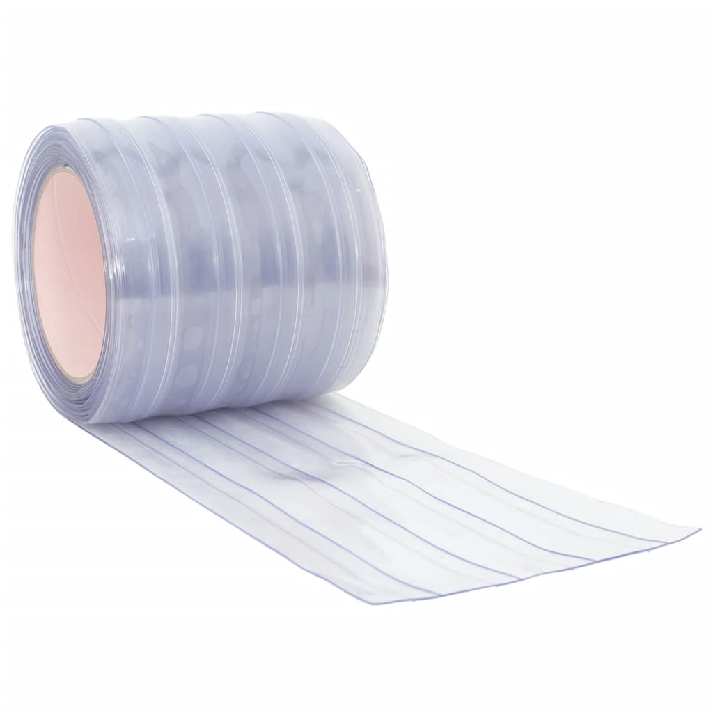 Perdea pentru ușă, transparent, 200 mmx1,6 mm 10 m, PVC
