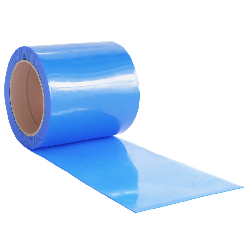 Perdea pentru ușă, albastru, 200 mmx1,6 mm 10 m, PVC