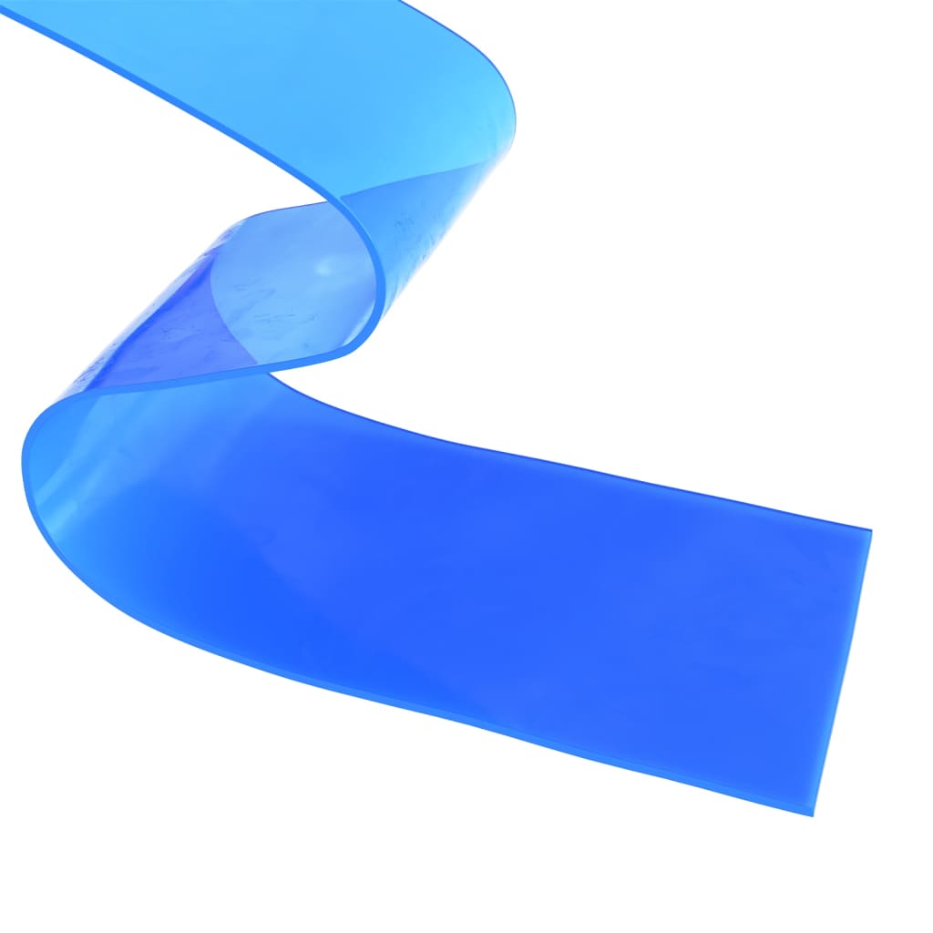 Perdea pentru ușă, albastru, 200 mmx1,6 mm 10 m, PVC