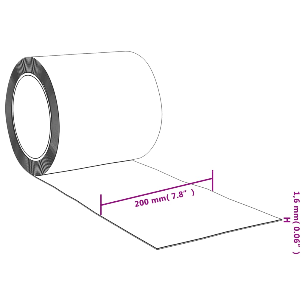 Perdea pentru ușă, albastru, 200 mmx1,6 mm 10 m, PVC