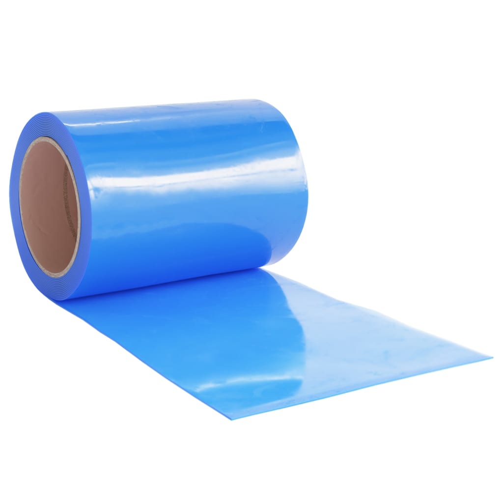 Perdea pentru ușă, albastru, 300 mmx2,6 mm 10 m, PVC