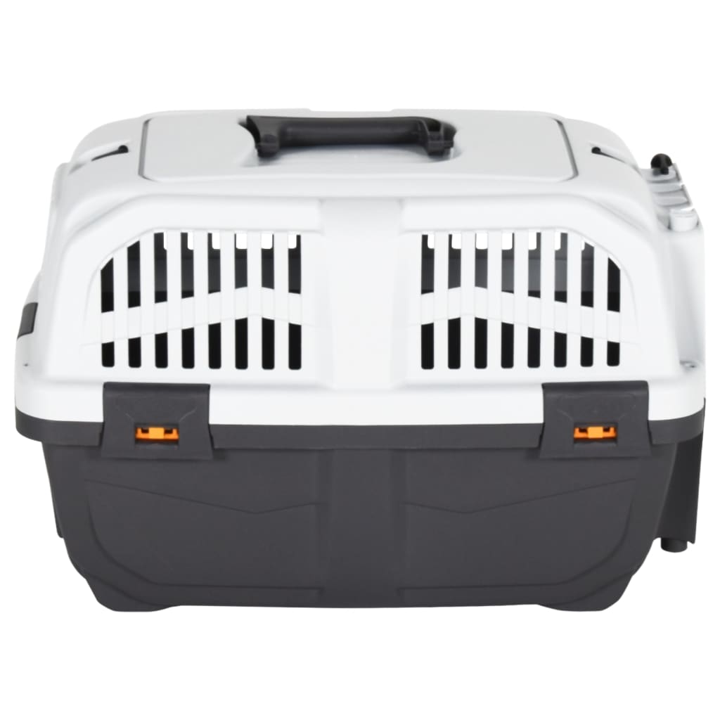 Animal transport box metal door 48x31.5x31cm polypropylene
