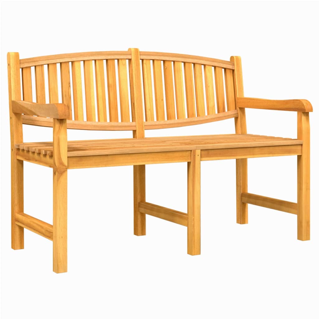 Garden bench, 149.5x60x90 cm, solid teak wood