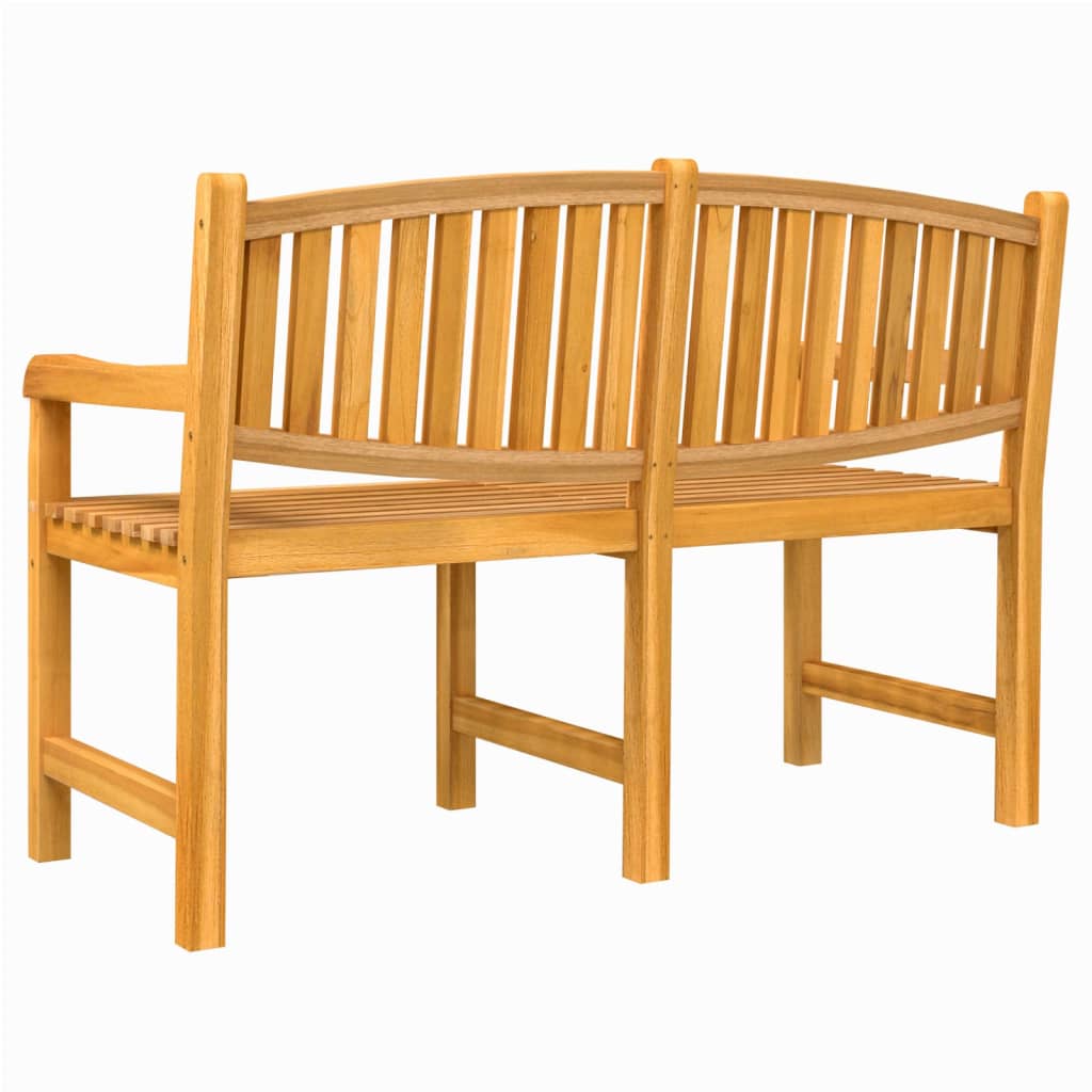 Garden bench, 149.5x60x90 cm, solid teak wood