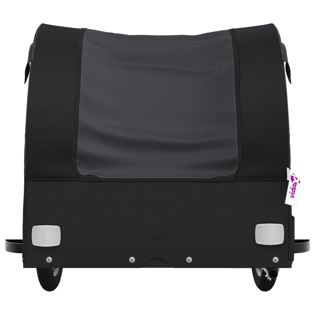 Bicycle trailer, black, 45 kg, iron