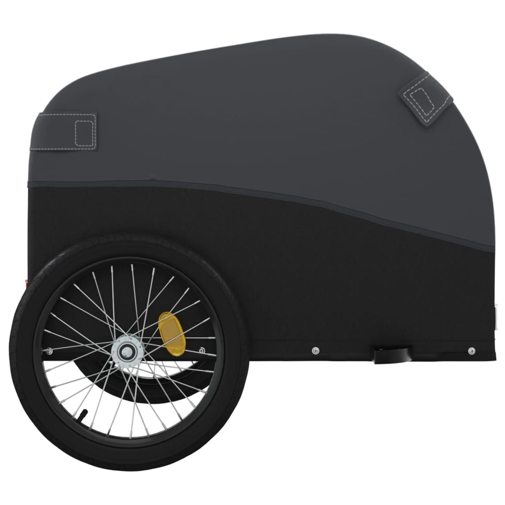 Bicycle trailer, black, 45 kg, iron