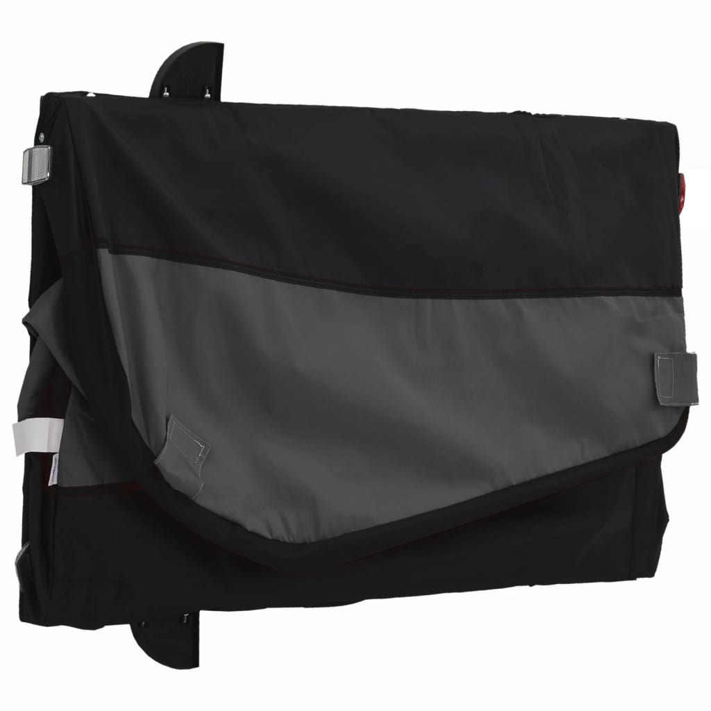 Bicycle trailer, black, 45 kg, iron
