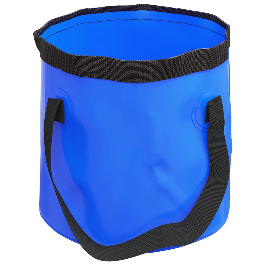 Collapsible buckets, 2 pcs., blue, 30 L, PVC