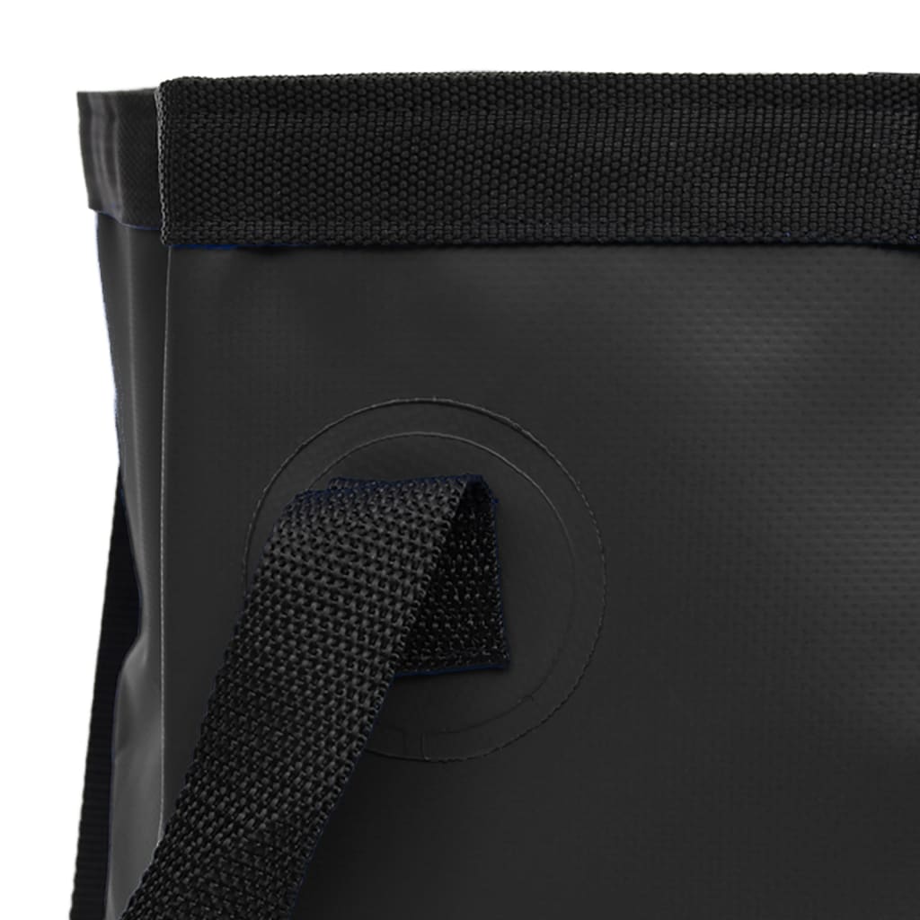 Collapsible buckets, 2 pcs., black, 30 L, PVC