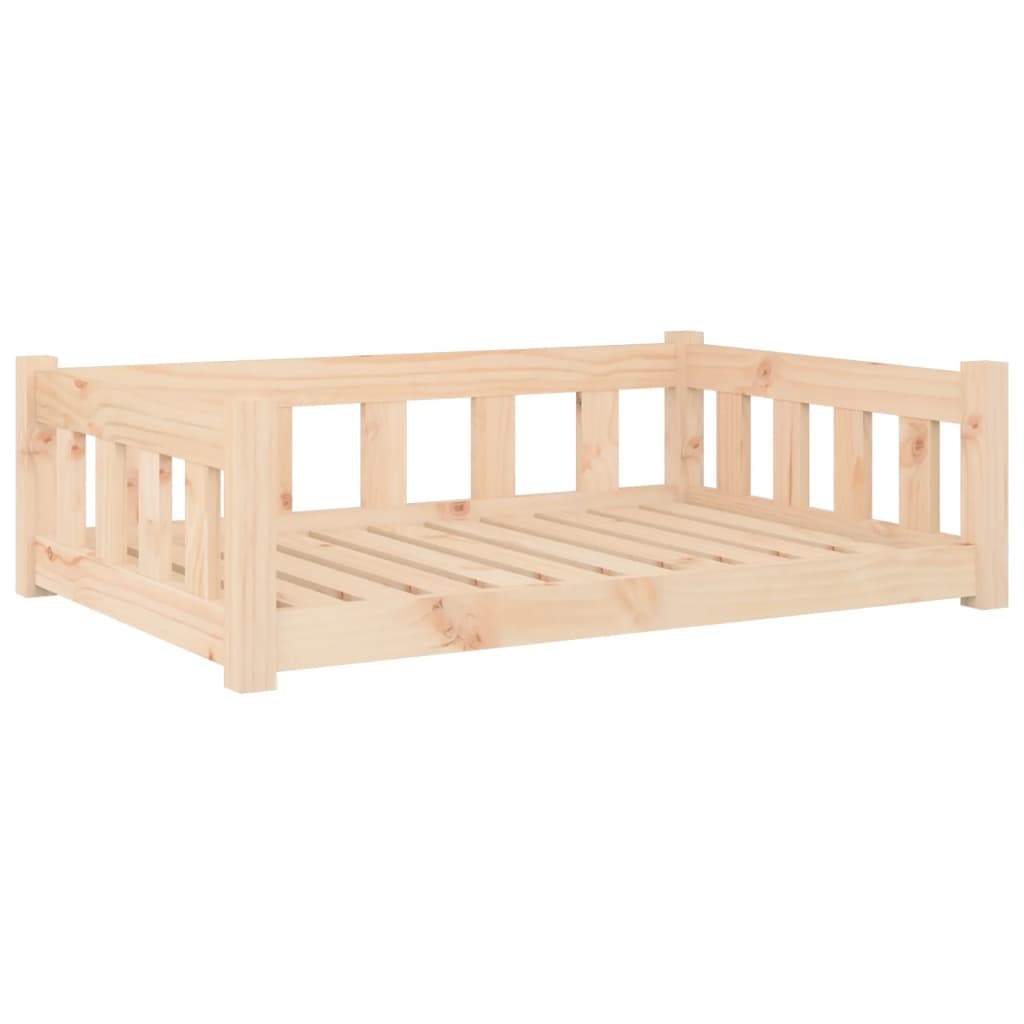 Dog bed, 95.5x65.5x28 cm, solid pine wood