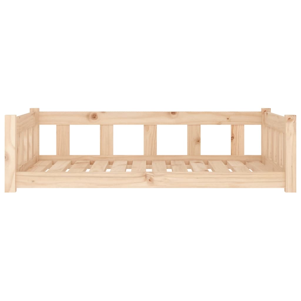 Dog bed, 105.5x75.5x28 cm, solid pine wood