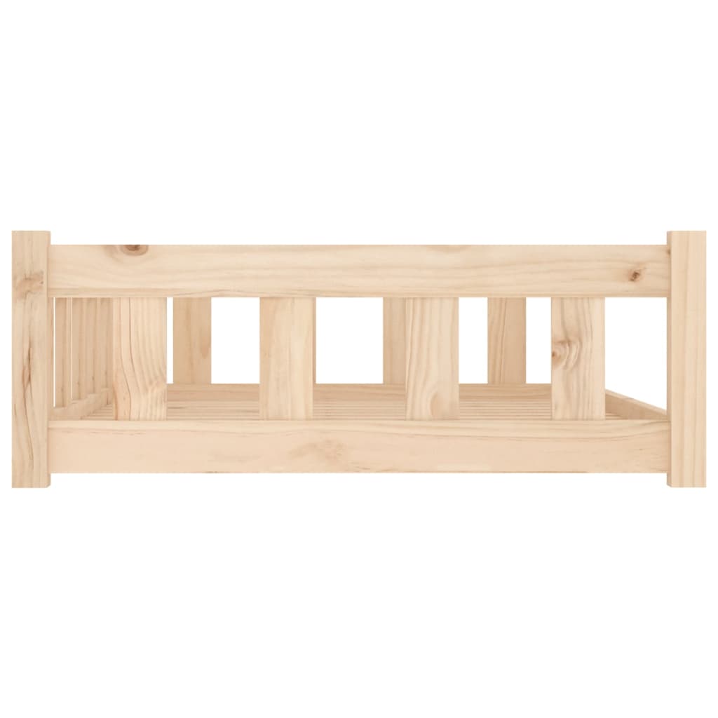 Dog bed, 105.5x75.5x28 cm, solid pine wood