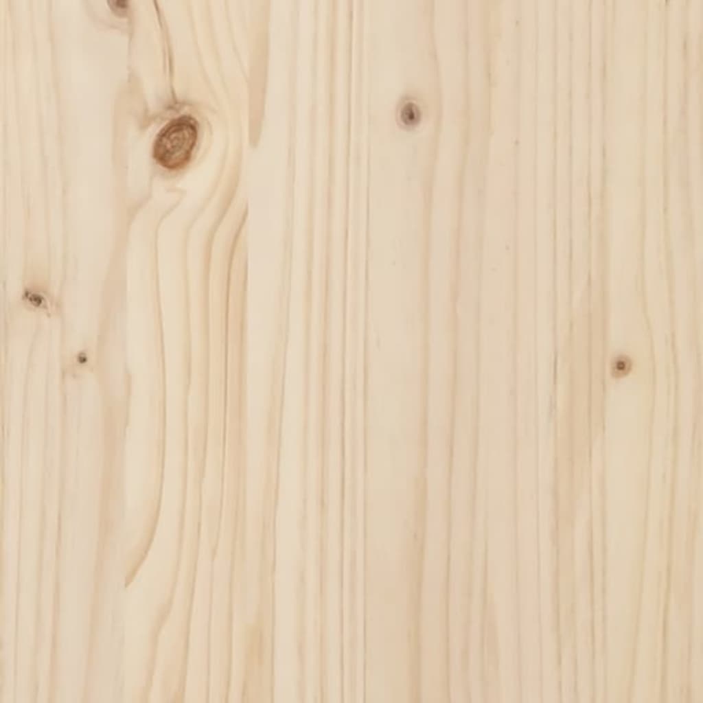 Dog bed, 105.5x75.5x28 cm, solid pine wood